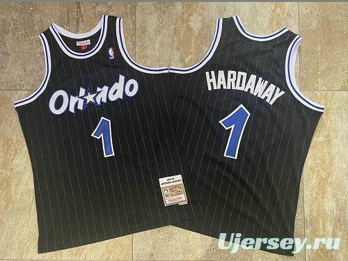 Men's Anfernee Hardaway Black Retro Classic Team Jersey