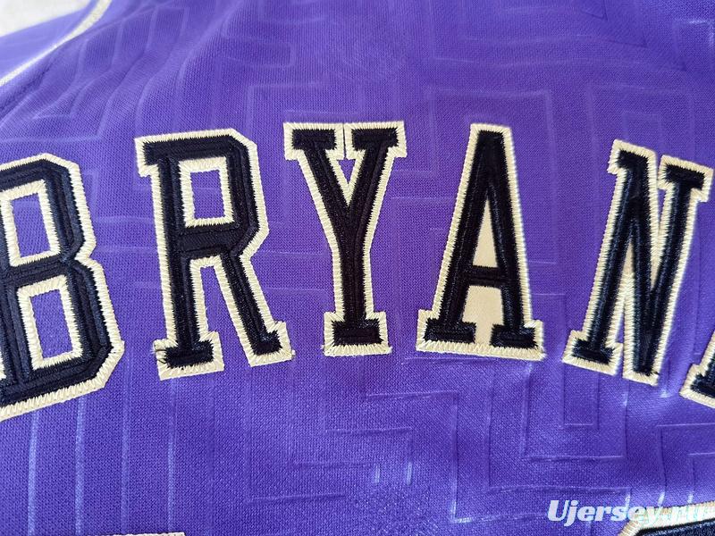 Men's Kobe Bryant Purple Retro Classic Team Jersey