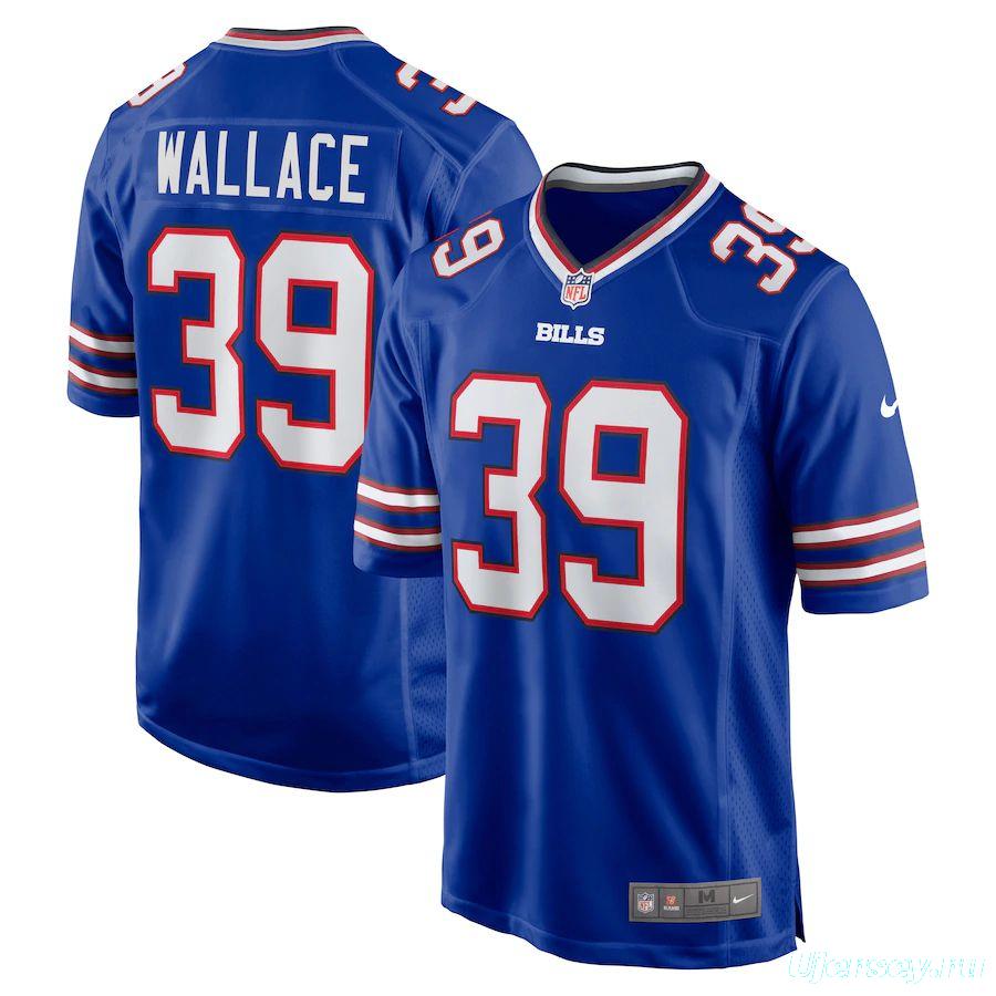 Men's Levi Wallace Royal Player Limited Team Jersey