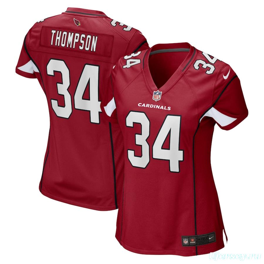 Women's Jalen Thompson Cardinal Player Limited Team Jersey