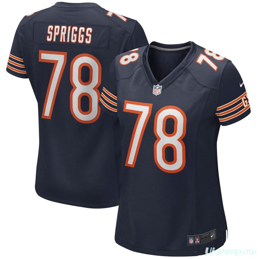 Women's Jason Spriggs Navy Player Limited Team Jersey