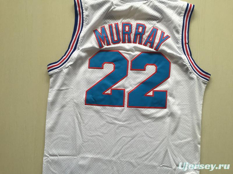 Bill Murray 22 Movie Edition White Basketball Jersey