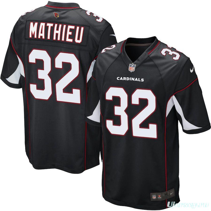 Youth Tyrann Mathieu Black Alternate Player Limited Team Jersey