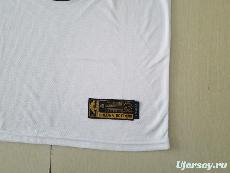 Kawhi Leonard 2 White Golden Edition Jersey