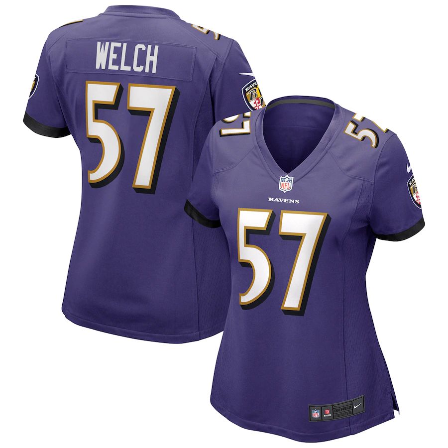 Women's Kristian Welch Purple Player Limited Team Jersey