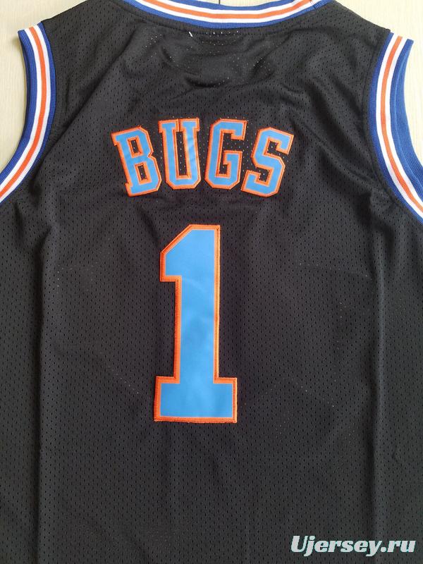 Bugs 1 Movie Edition Black Basketball Jersey