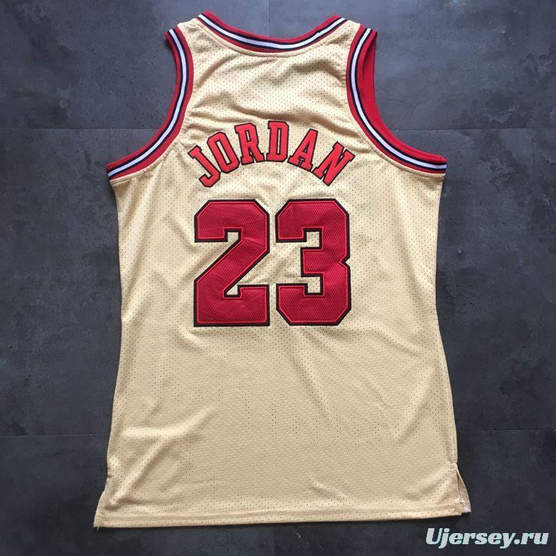 Men's Michael Jordan White Retro Classic Team Jersey