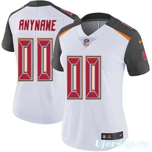 Women's White Custom Game Team Jersey