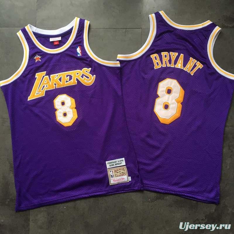 Men's Kobe Bryant Purple Retro Classic Team Jersey