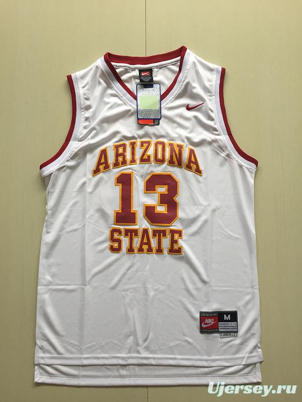 James Harden 13 Arizona State College White Basketball Jersey