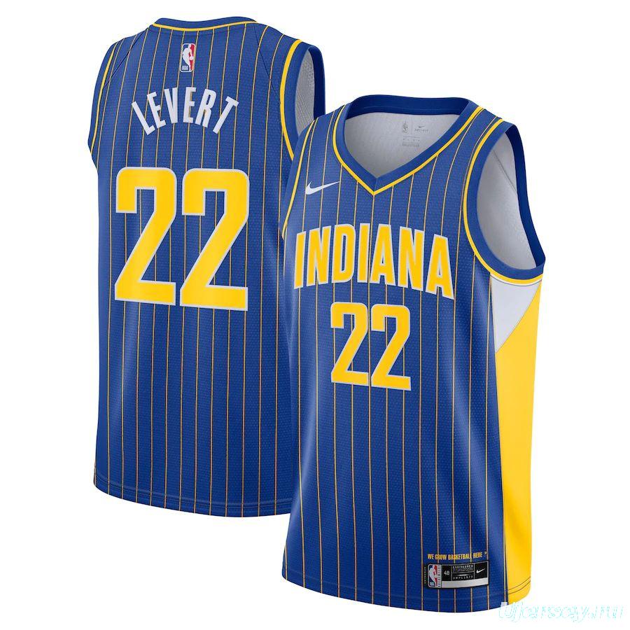 City Edition Club Team Jersey - Blue - Caris Levert- Youth - 2020