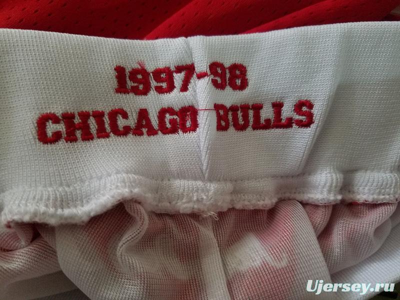 Chicago 1997-98 Throwback Classics Basketball Team Shorts