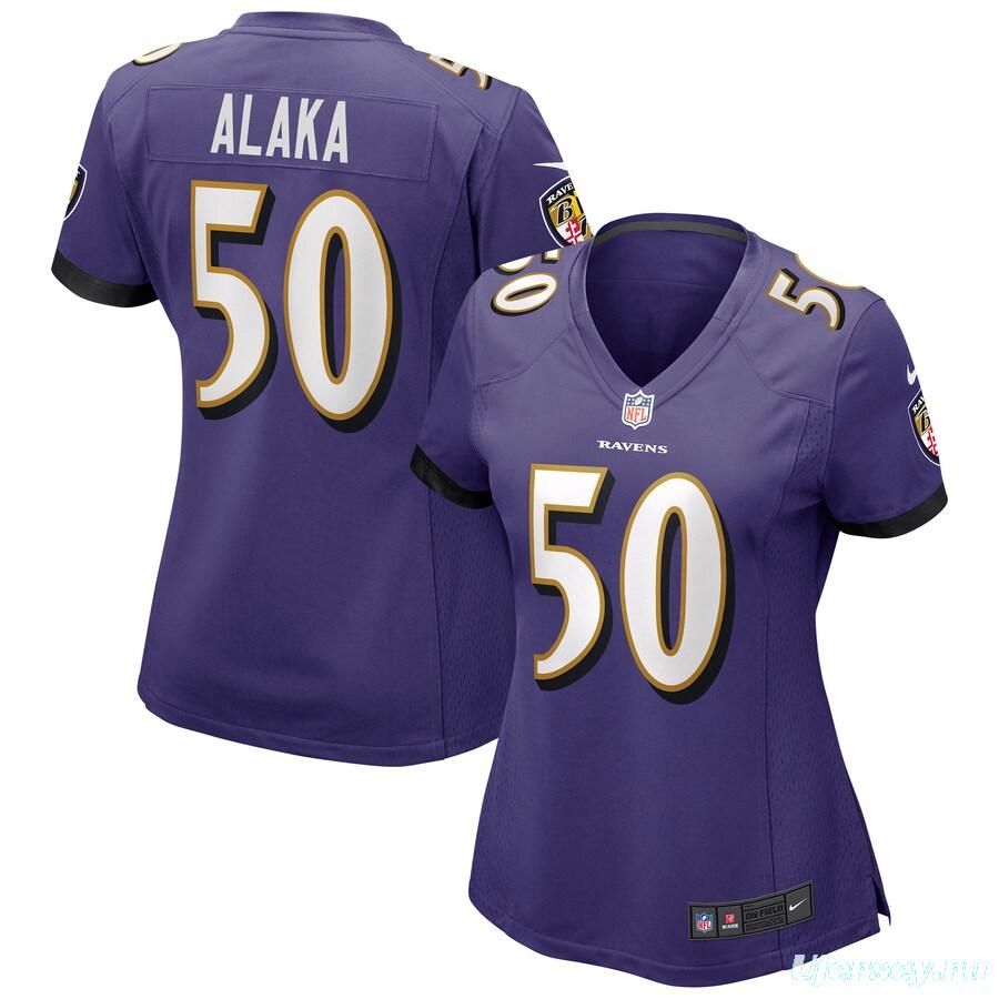 Women's Otaro Alaka Purple Player Limited Team Jersey