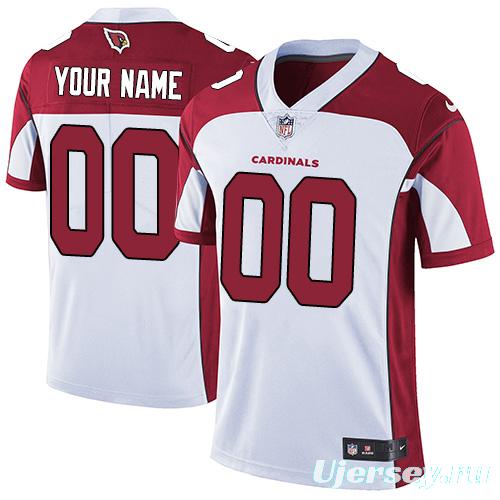 Men's Customized Limited White Team Jersey