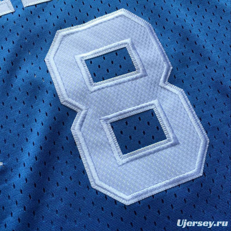 Men's Kobe Bryant Blue Retro Classic Team Jersey