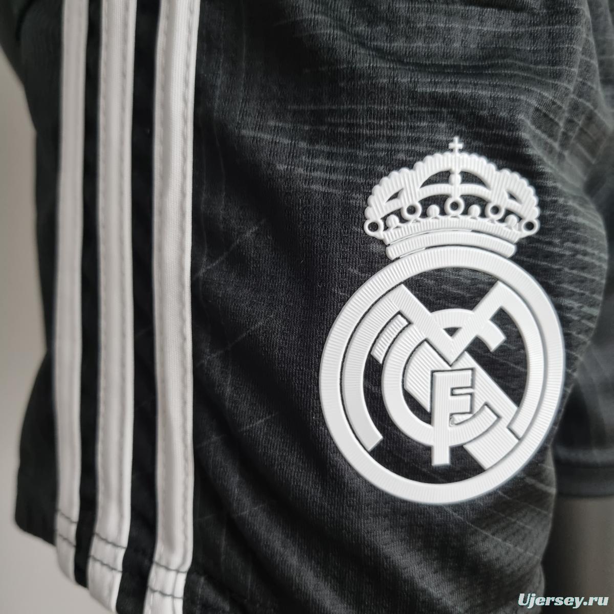 22/23 Real Madrid Y3 kids black Soccer Jersey