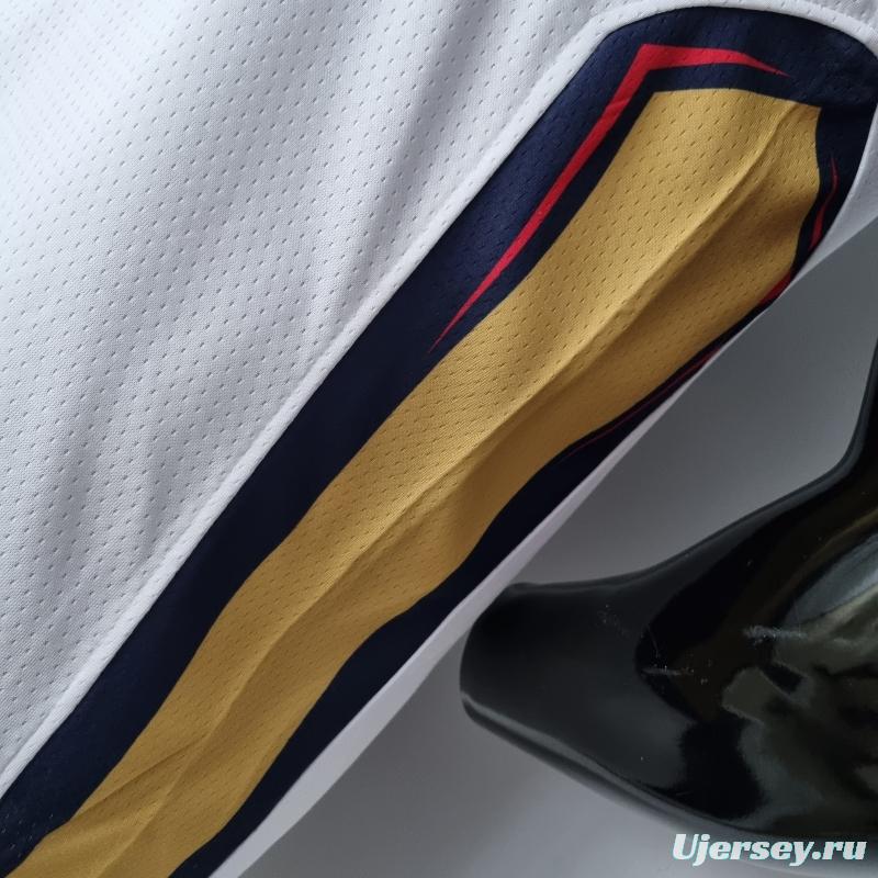 75th Anniversary New Orleans Pelicans Ingram #14 White NBA Jersey