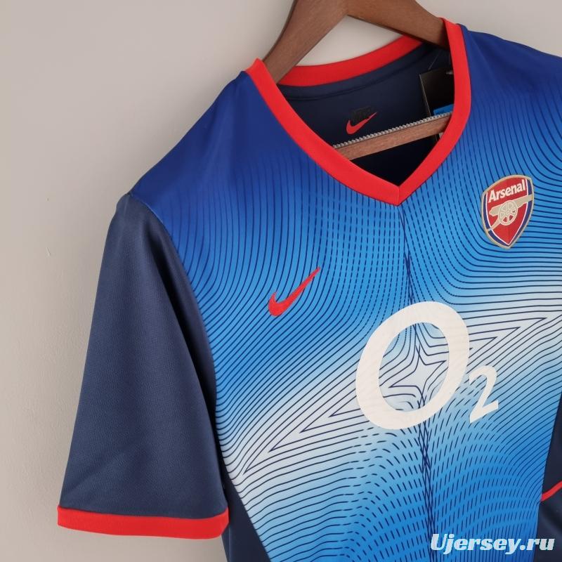 Retro Arsenal 02/04 Away Soccer Jersey