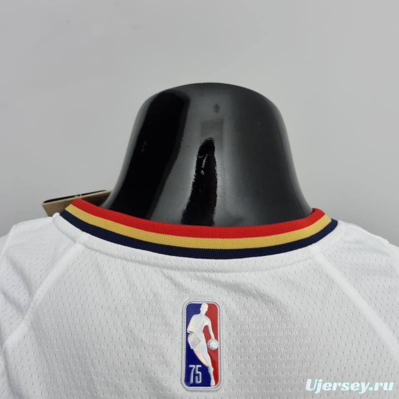 2022 New Orleans Pelicans City Edition Williams #1 White NBA Jersey