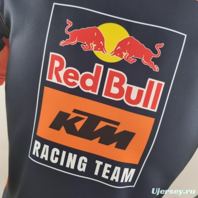 2022 F1 Formula One; KTM Polo Blue Orange