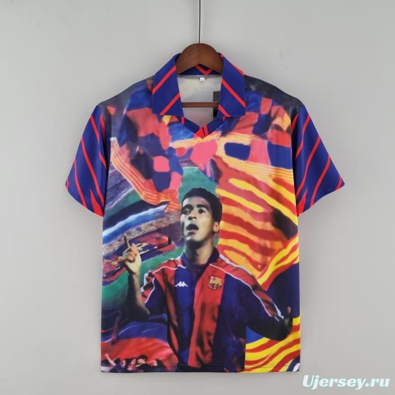 Retro Barcelona 93/94 Romario Jersey