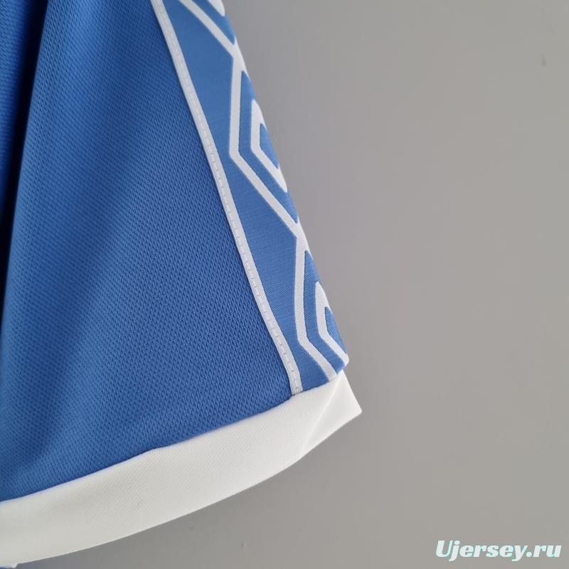 Retro Manchester City 81/82 Home Soccer Jersey