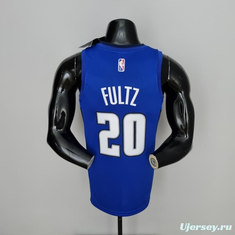 75th Anniversary Fultz#20 Orlando Magic Blue NBA Jersey