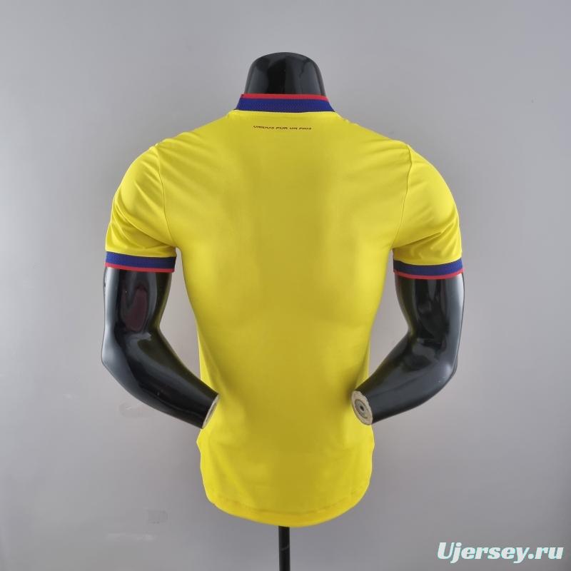 Player Version 2022 Colombia Special Edition Yellow