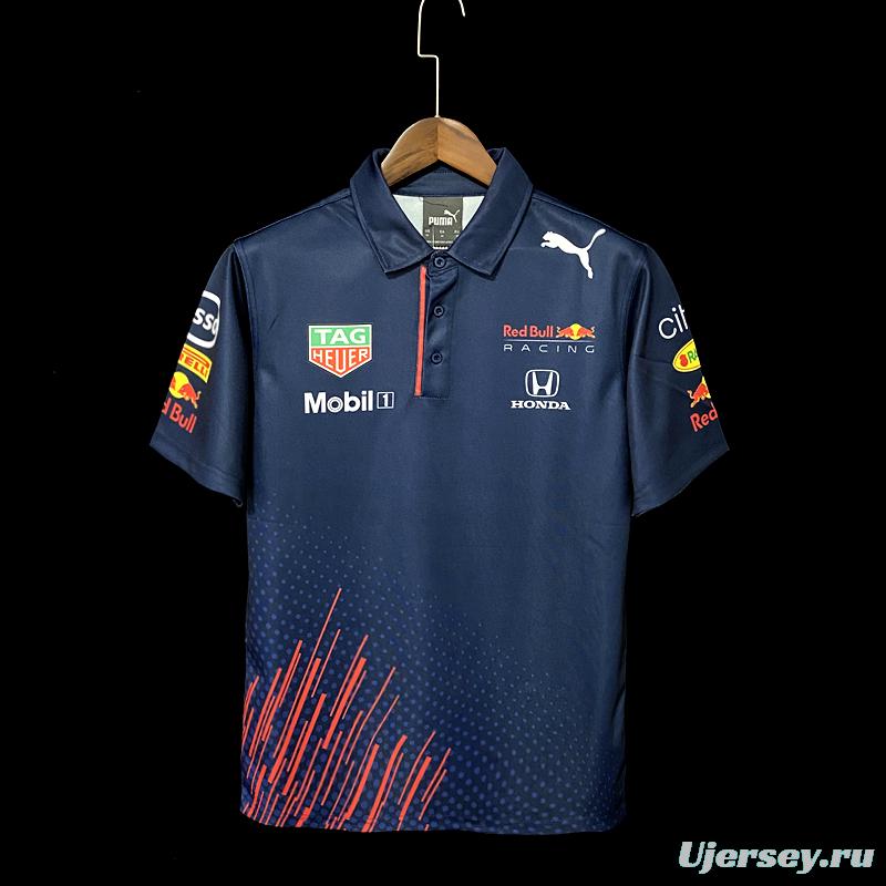 F1 Red Bull Round Neck Racing POLO