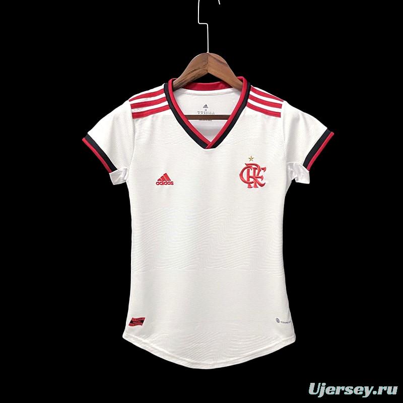 22/23 Flamengo Away Woman  Soccer Jersey