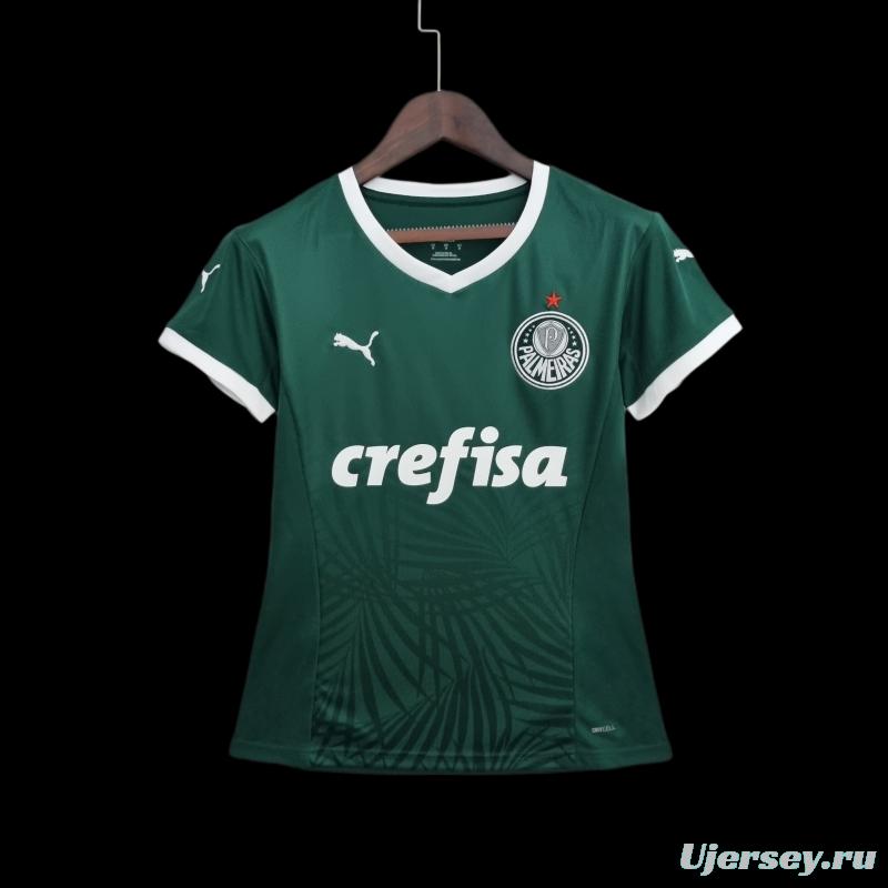 22/23 Palmeiras Woman Home  Soccer Jersey