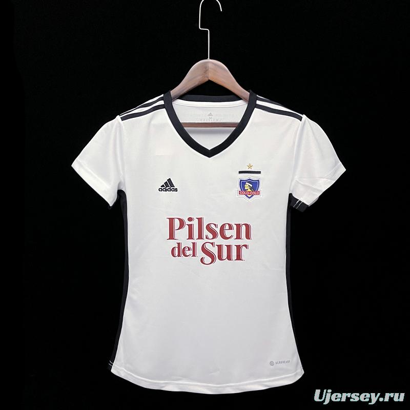 22/23 Colo Colo Home Woman  Soccer Jersey