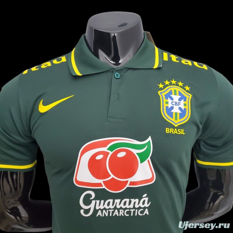 2022 POLO Brazil Pre-match Dark Green