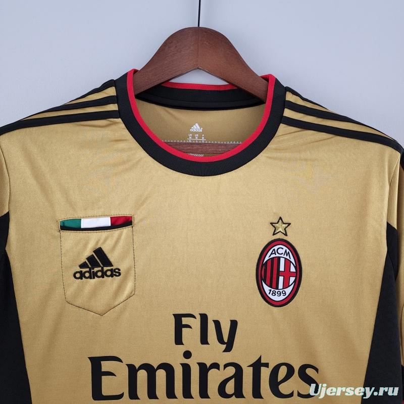 Retro 13/14 AC Milan Third Away  Soccer Jersey