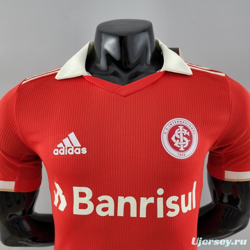 Player Version 22/23 Internacional Home  Soccer Jersey