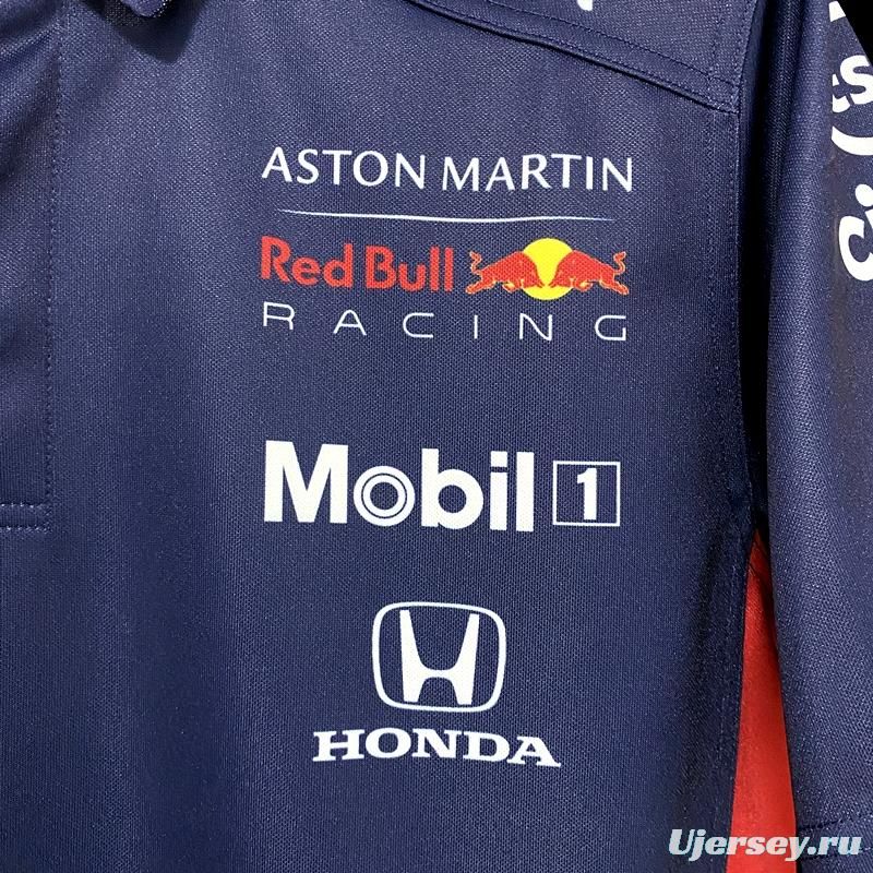 F1 Red Bull Royal Blue POLO 