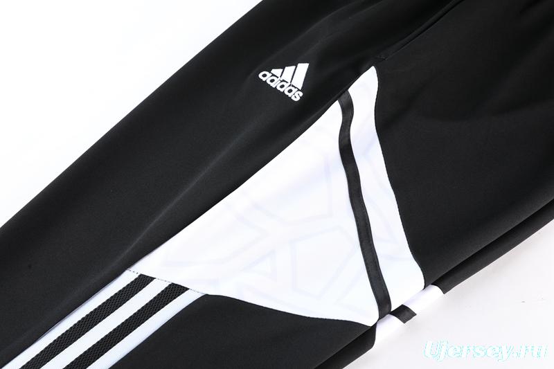 22./23 Adidas Black Half Zipper Tracksuit
