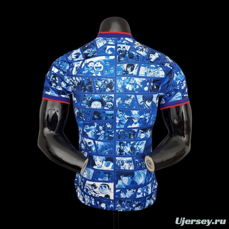 2021 Japan Commemorative Edition Blue Jersey