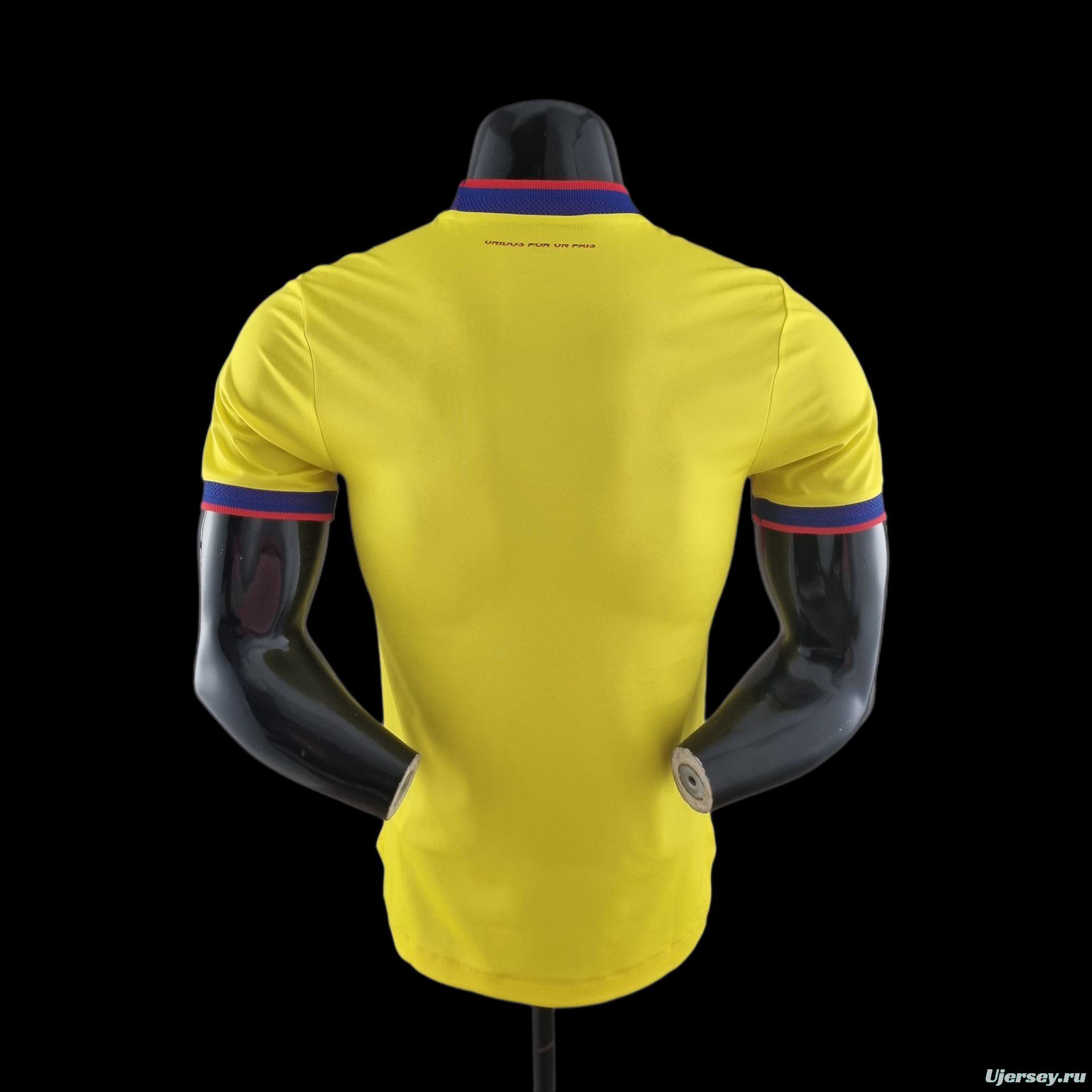 Player Version 2022 Colombia Special Edition Yellow