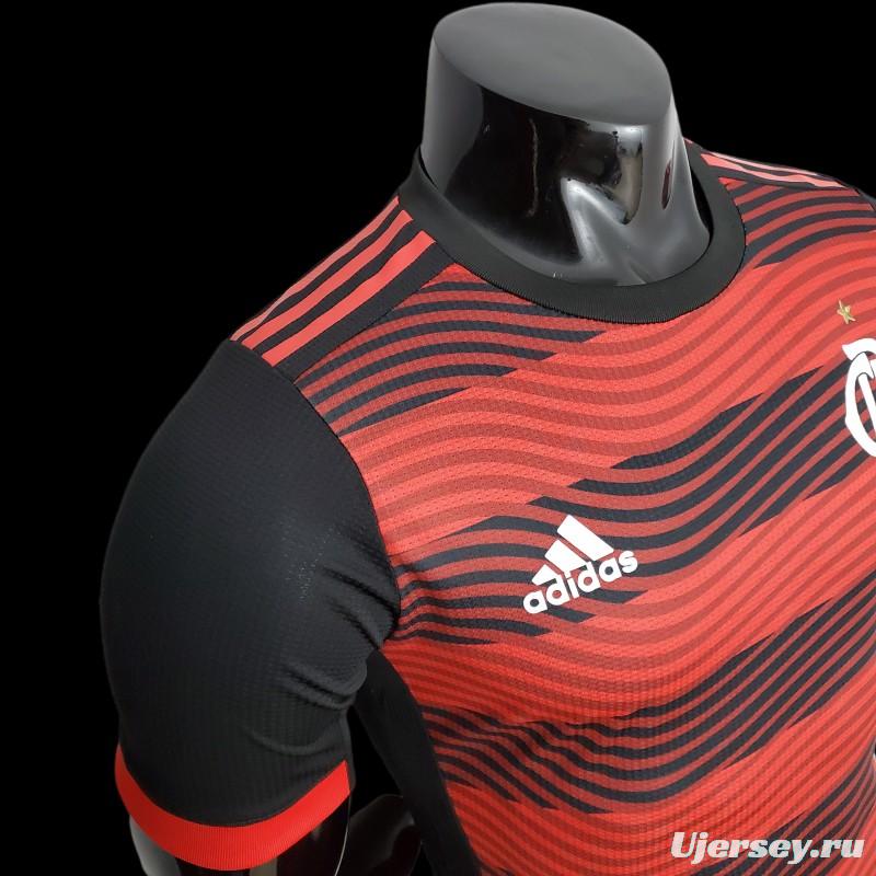 Player Version 22/23 Flamengo Home Soccer Jersey