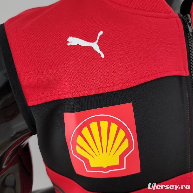 2022 F1 Ferrari Red Vest #0002