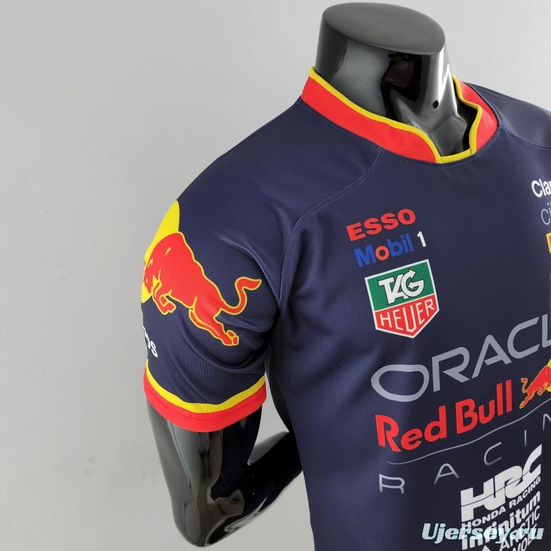 2022 F1 Ferrari Polo Navy  #0003