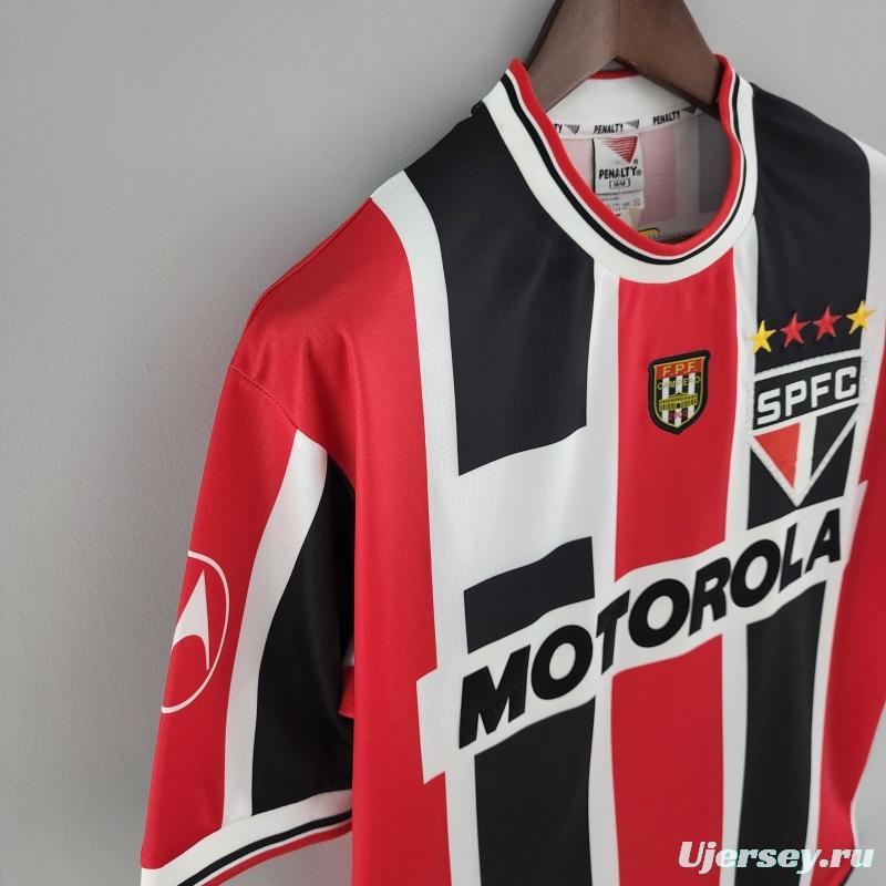 Retro Sao Paulo 2000 Away Soccer Jersey