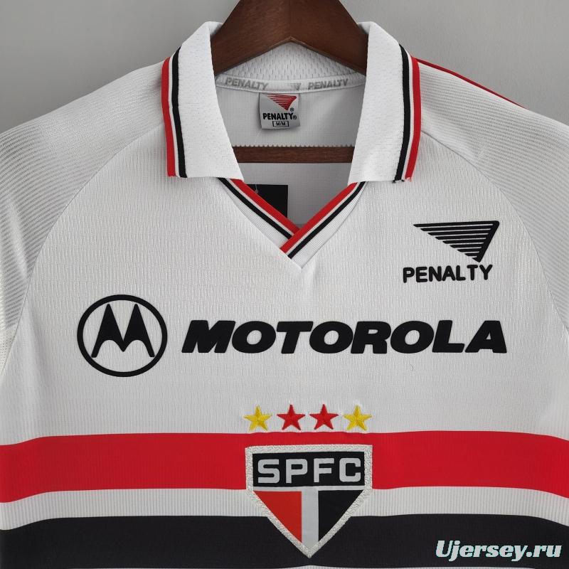 Retro Sao Paulo 1999 Home Soccer Jersey