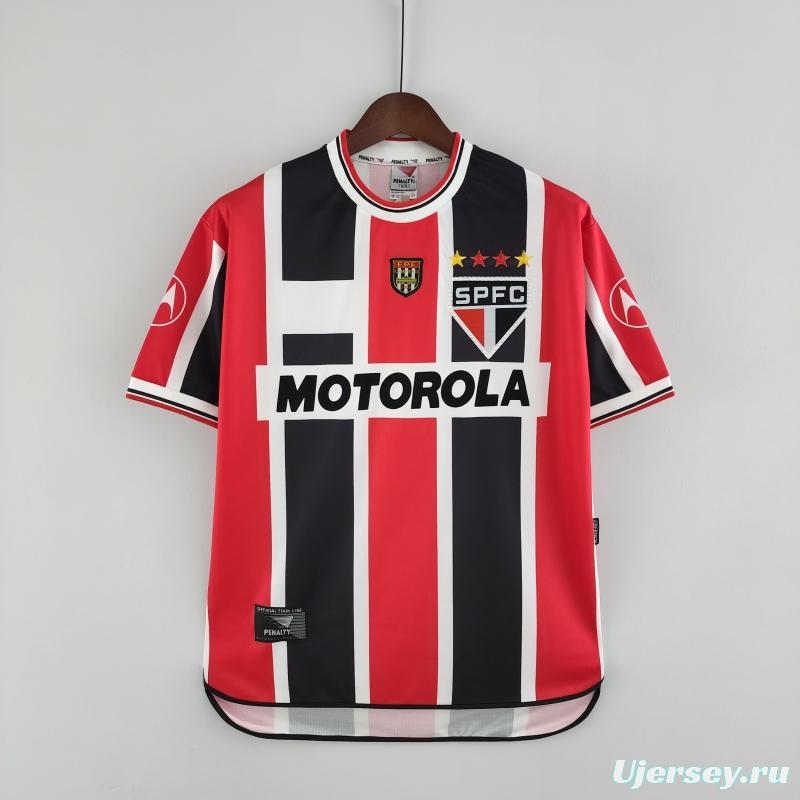 Retro Sao Paulo 2000 Away Soccer Jersey