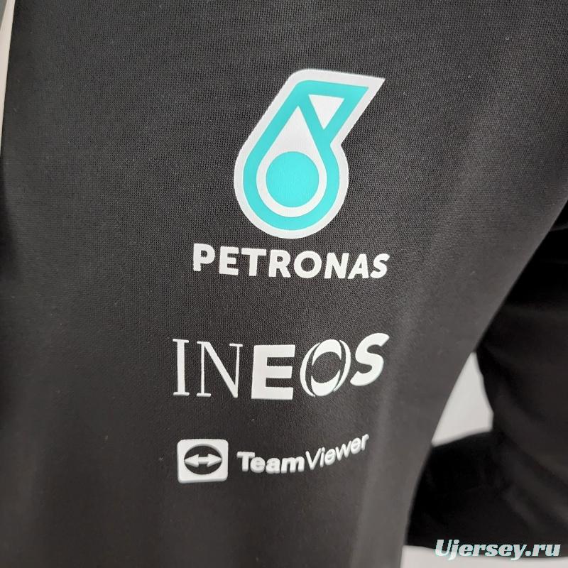 2022 F1 Mercedes AMG Petronas Black Jacket #0001