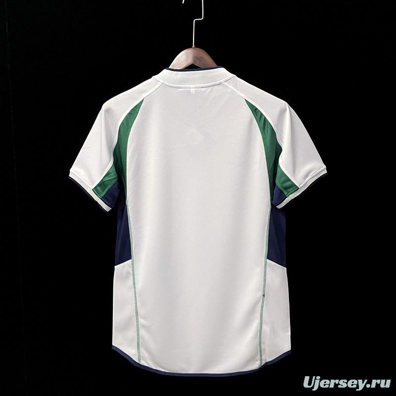 Retro 2002 Ireland Away Soccer Jersey