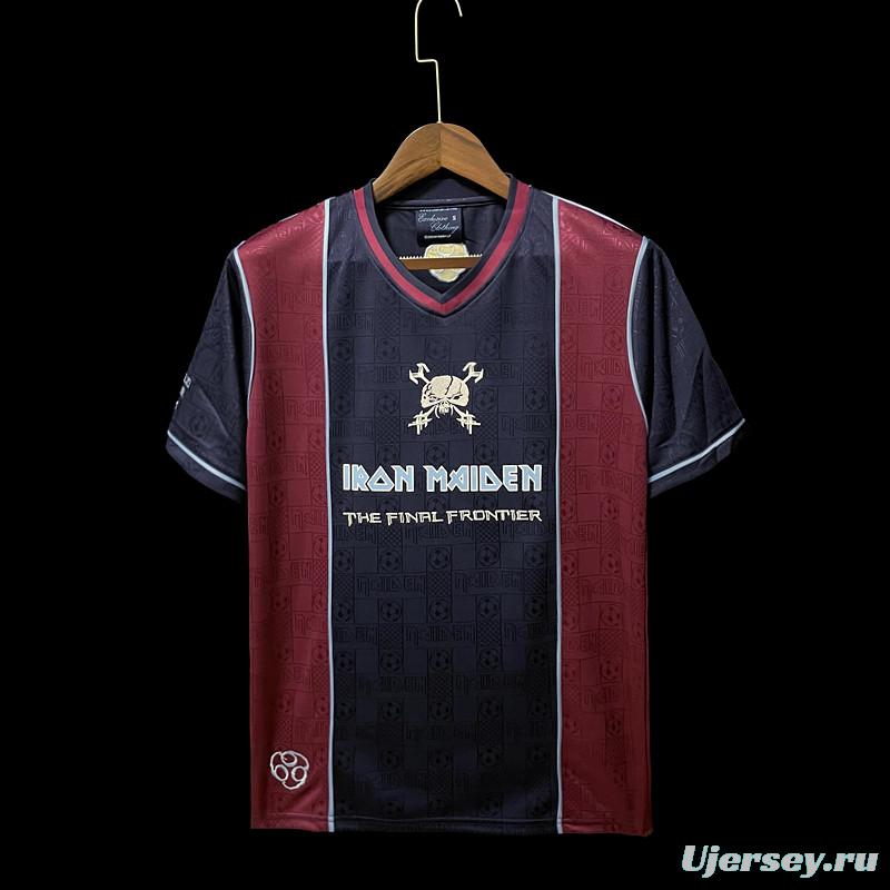 Retro 2011 West Ham Iron Maiden Home Soccer Jersey