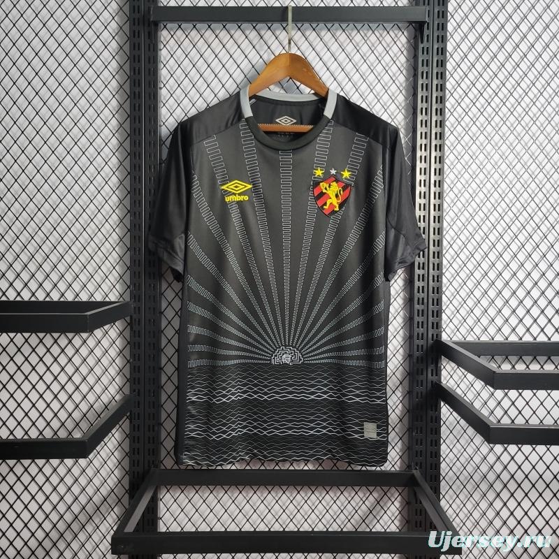 22/23 Recife Third Black Soccer Jersey