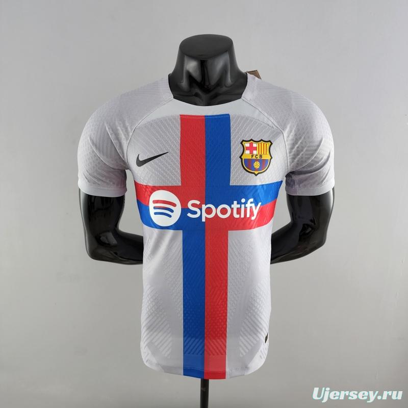 Player Version 22/23 Barcelona THIRD Soccer Jersey